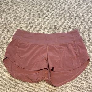lululemon speed up lined short 2.5" | pink